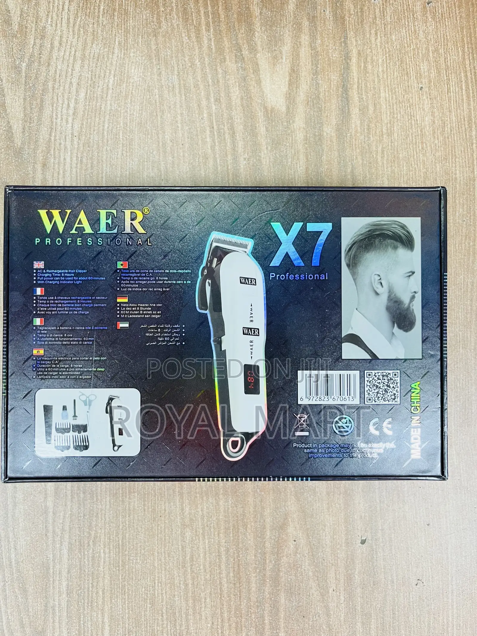 X7 Waer Hair Clipper