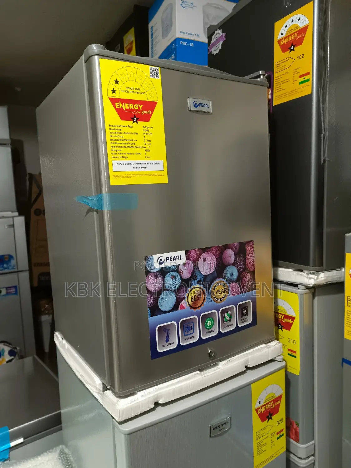 Pearl 72ltr Mini Table Top Fridge