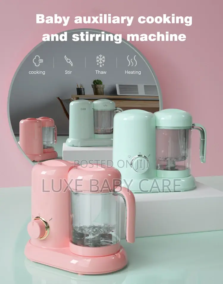 Baby Food Maker, Can Steam, Blend and Warm Meals Machine.
