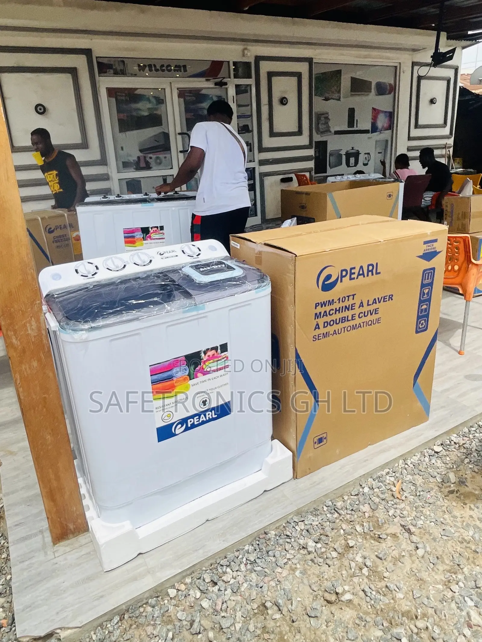 Pearl Topload White Semiautomatic 10kg Washingmachine