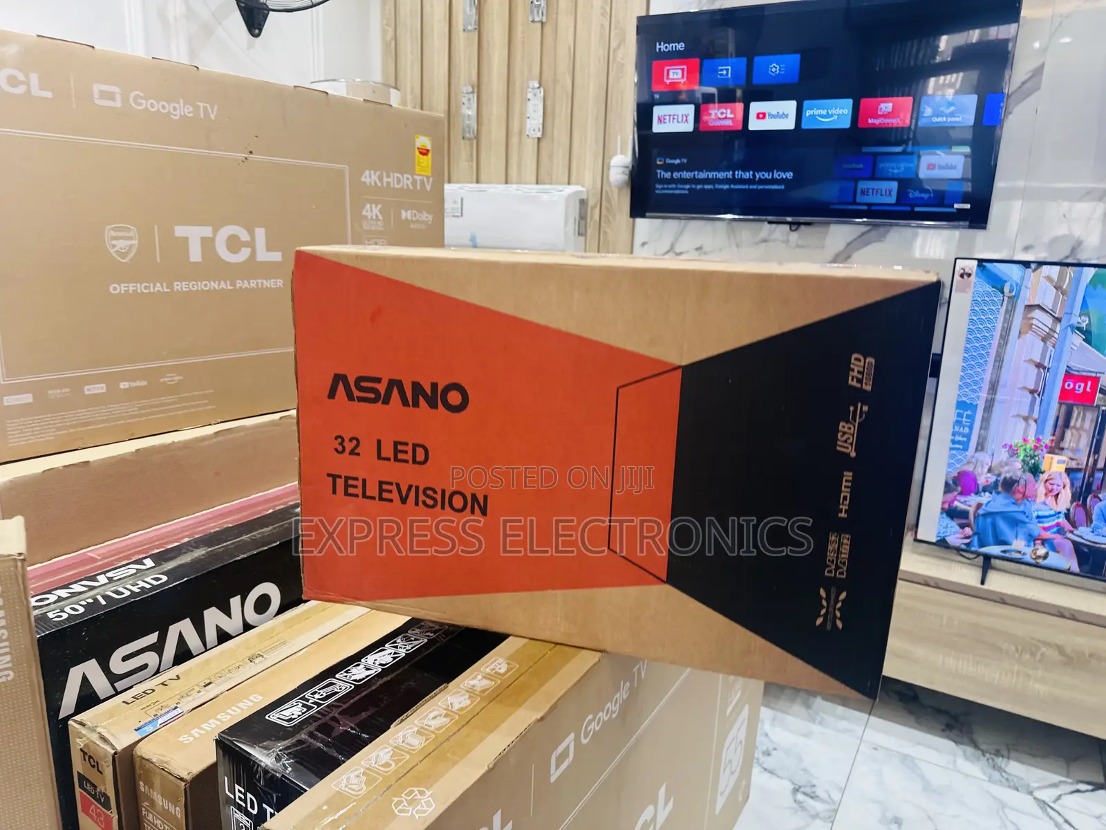 Glossy Sleek FHD Satellite 32” Asano