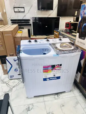 Powerful Rinse Washing Machine Twintub Pearl 15kg Topload