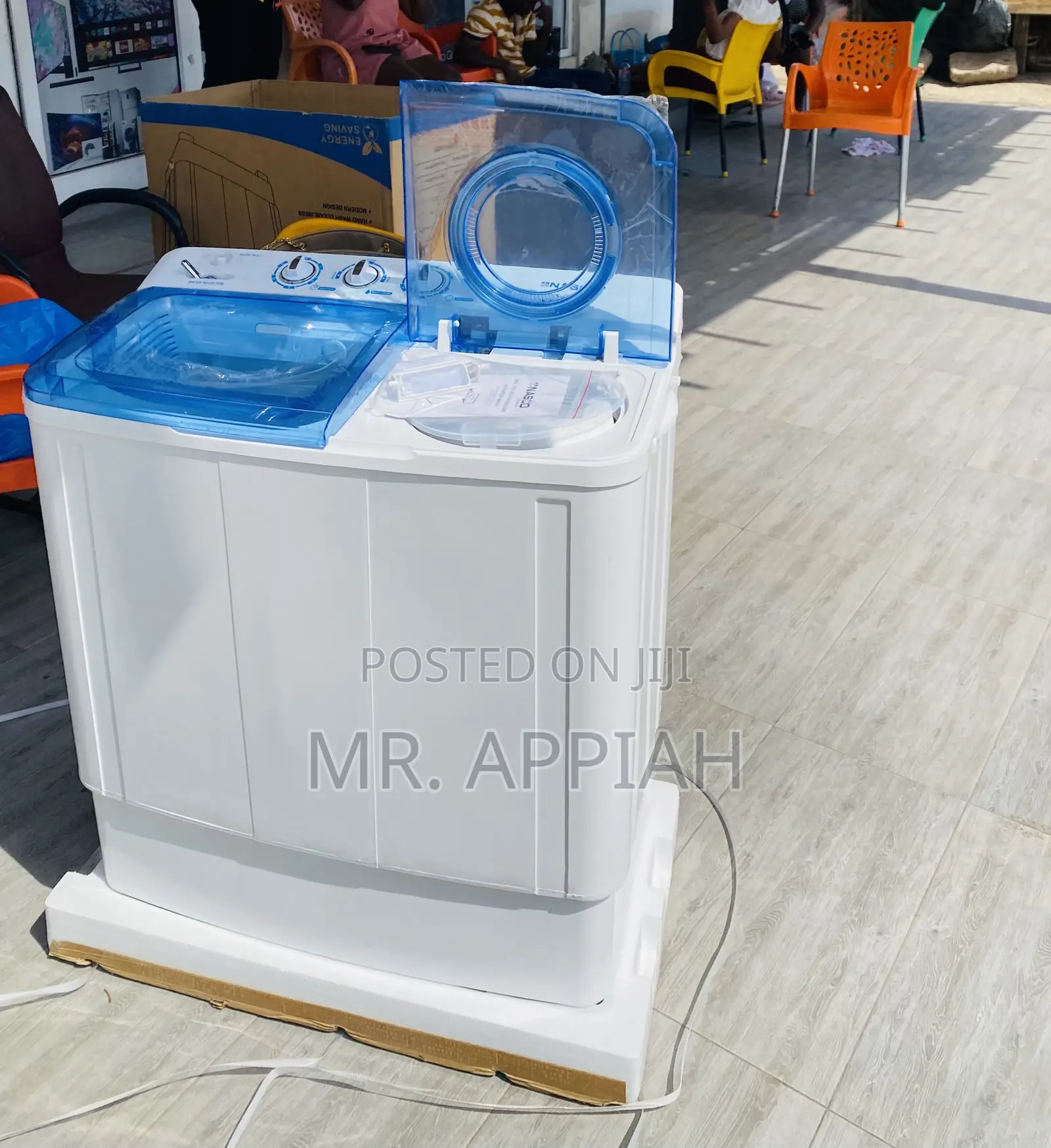 Shop Affordable Nasco 8kg Twin Tub Washing Machine.
