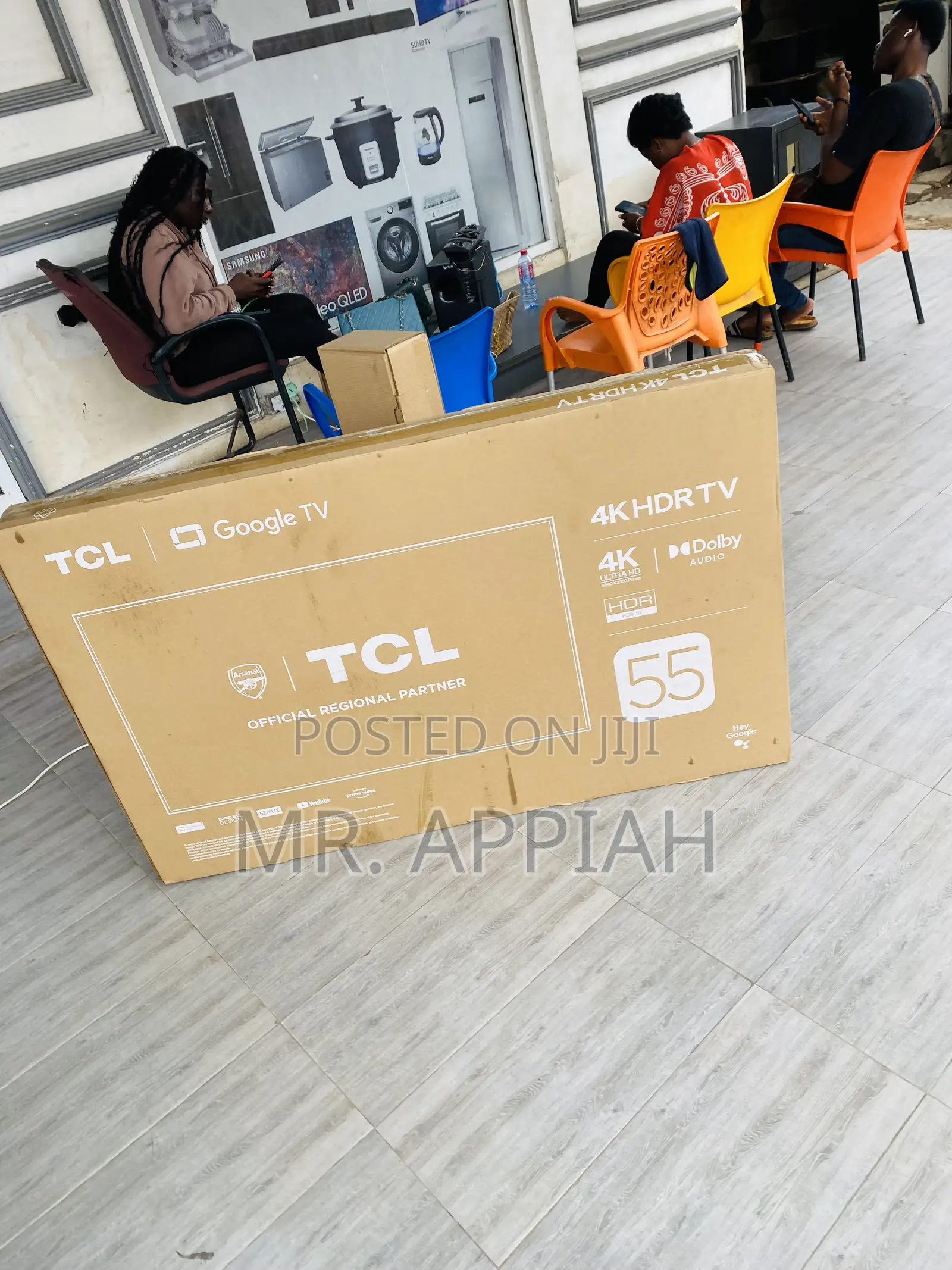 Energy Saving TCL 55c645 55 Inch Ultra HD Google Tv(Black)