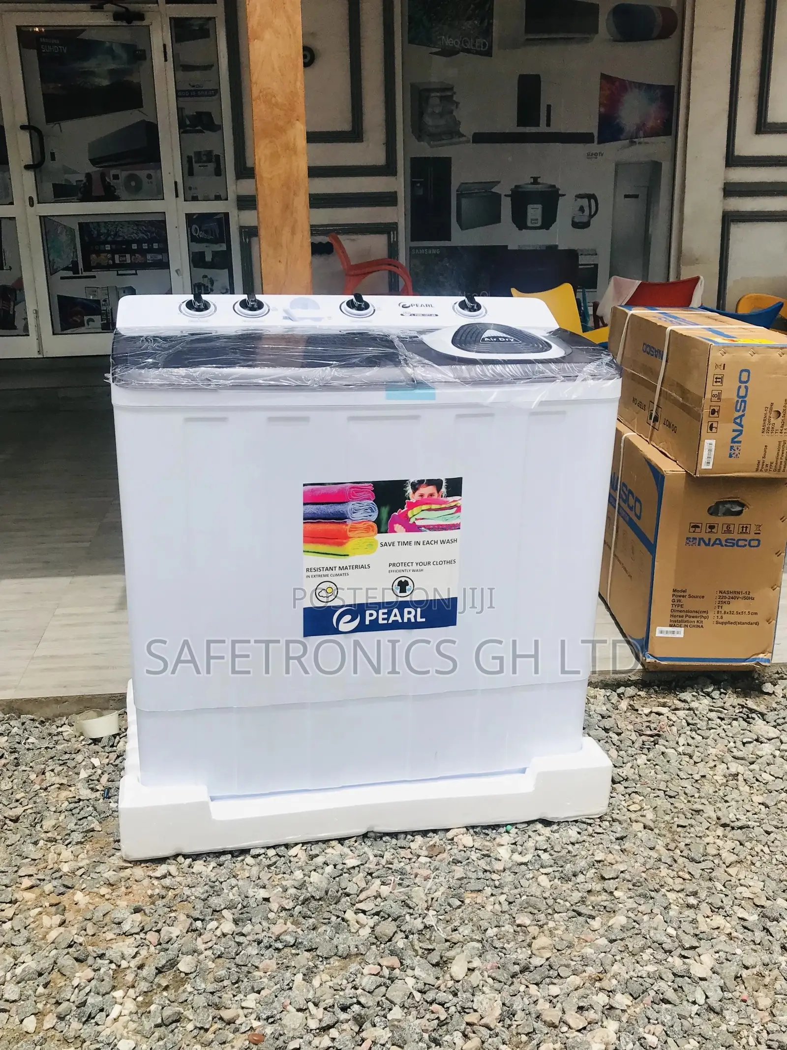 Topload 15kg Semiautomatic Pearl Lasting Washingmachine