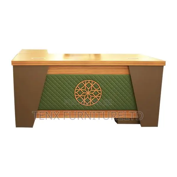 L-shape Office EXECUTIVE DESK (Cabinet Base)