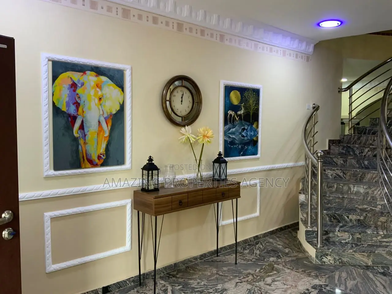 Furnished 5bdrm House in East Legon for rent