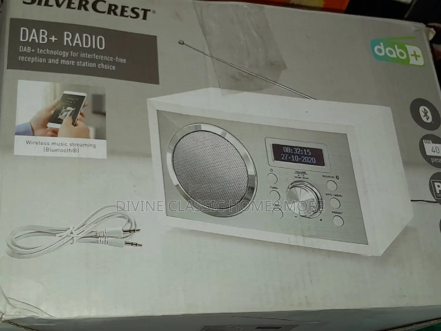 Silvercrest Dab+ Radio With Bluetooth(Germany)