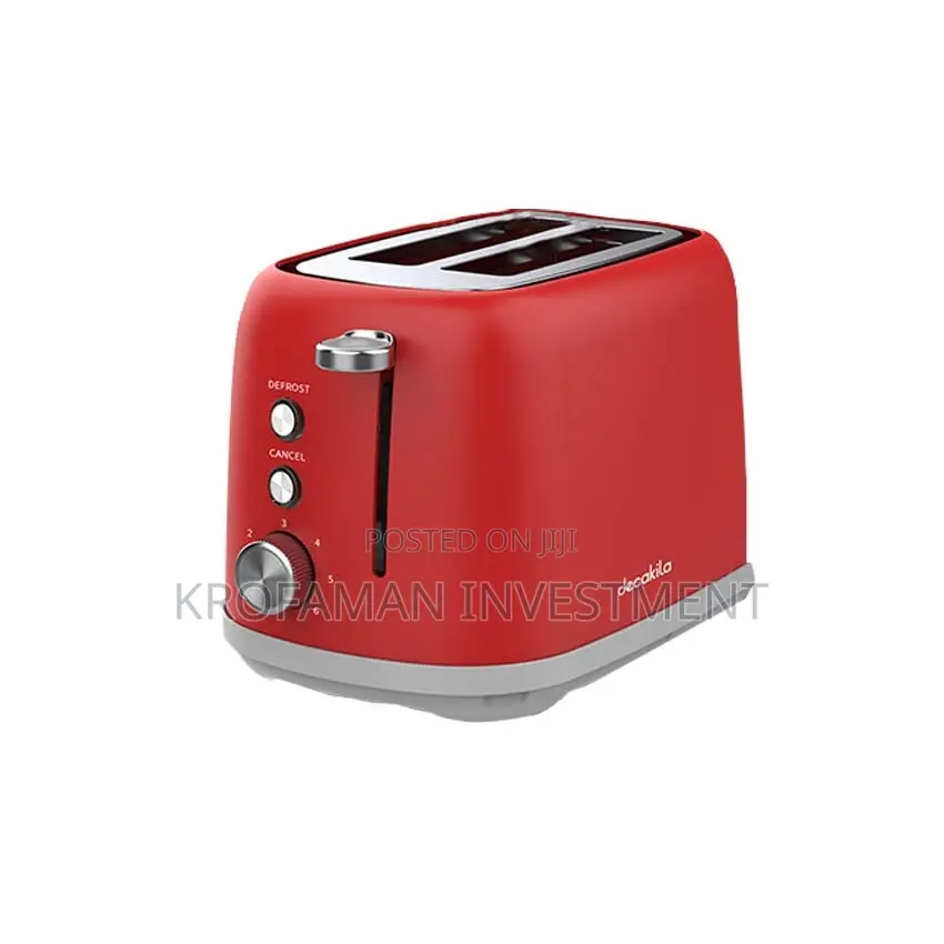 Decakila Kets008b Toaster 750w – 2 Slices (Premium)