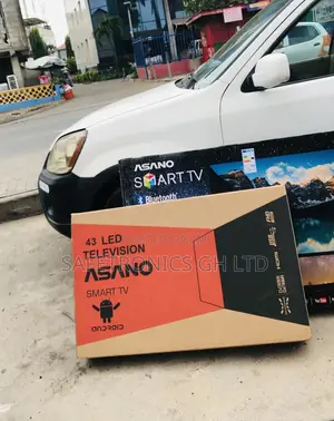 43 Inches Smart Glossy Led Black Asano Electric Tv