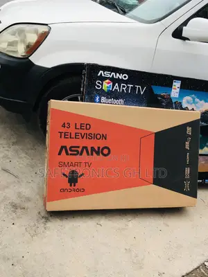 Led Black Smart Electric Asano 43 Inches Glossy Tv