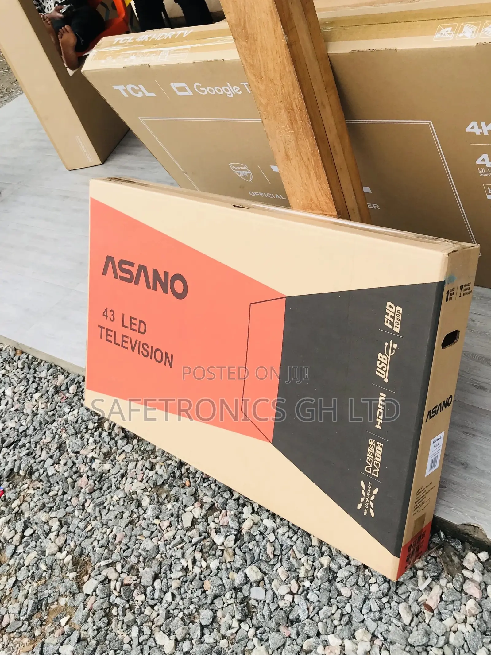 Digital 43 Inches Glossy Asano Led Full HD Electric Tv