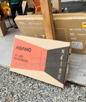 Full HD Black Electric Asano Led 43 Inches Glossy Tv