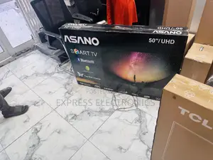 Asano 50” Uhd Smart Glossy Screen Android Tv