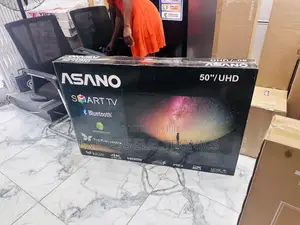 Asano 50” Uhd Smart Glossy Screen Android Tv