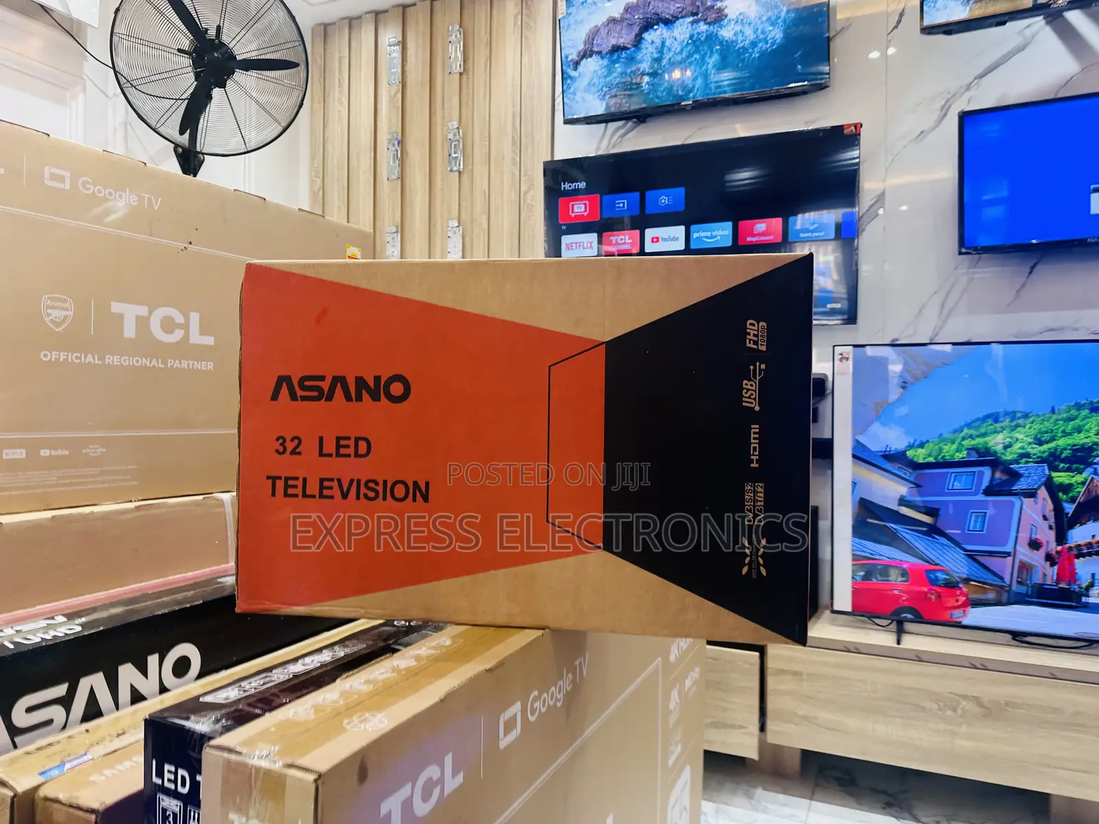 Asano 32” FHD Satellite Smart Very Cool Display