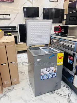 Spectacular Design Chest Freezer Single Door 100L Pearl