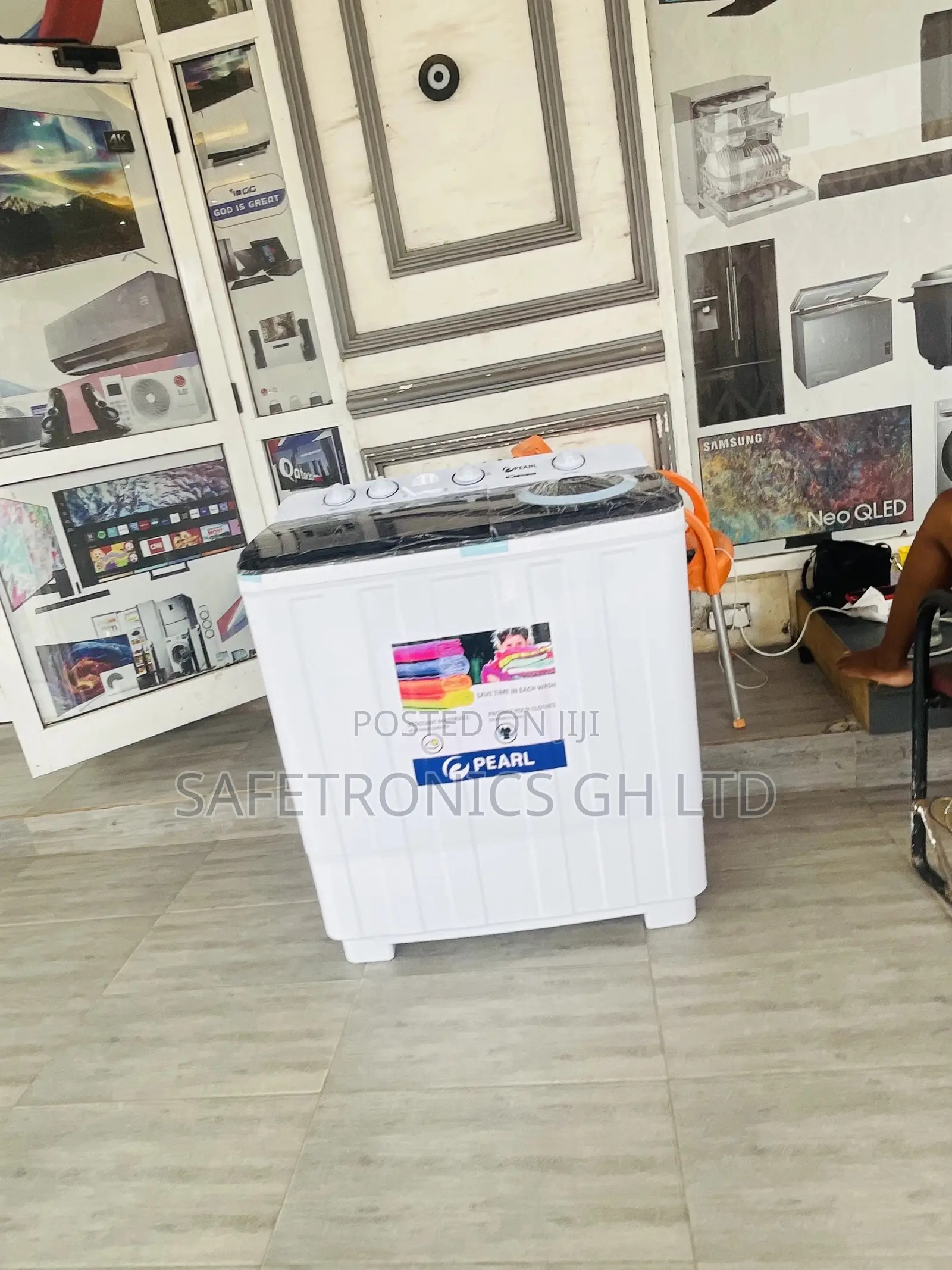 12kg Topload Semiautomatic Washingmachine Pearl Electric
