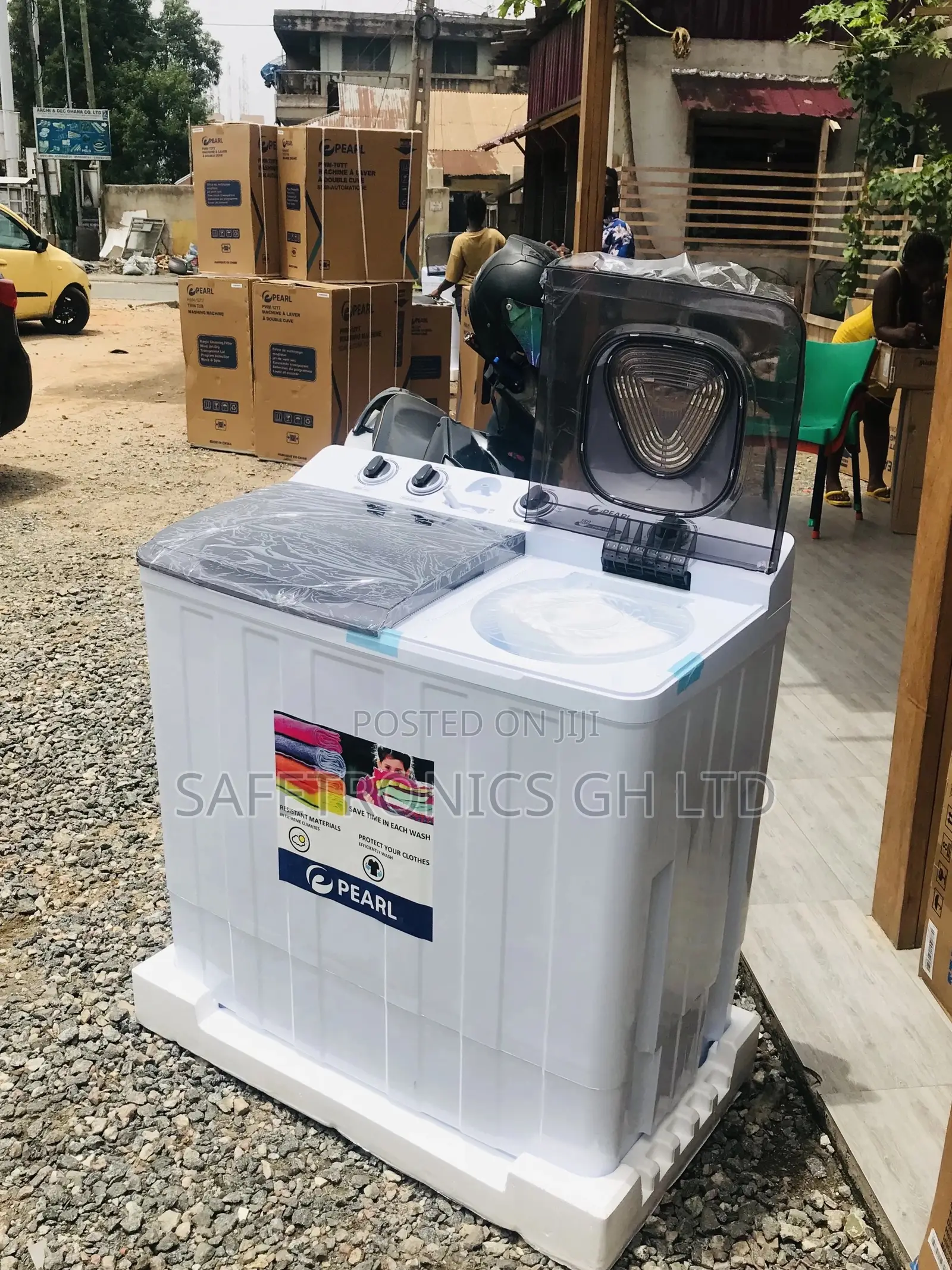 Topload Pearl 15kg Semiautomatic Washingmachine