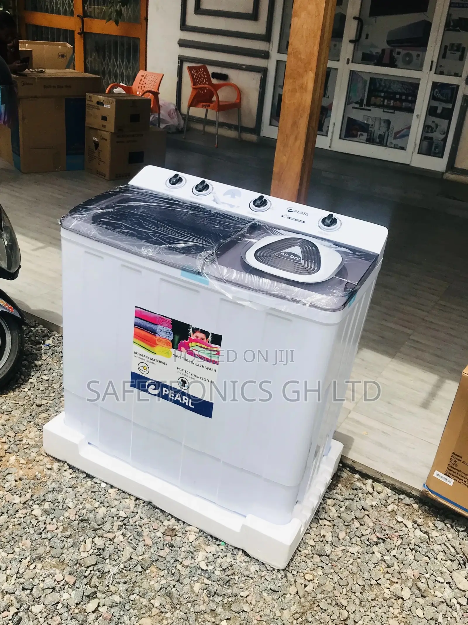 Affordable 15kg Topload Washingmachine Semiautomatic Pearl