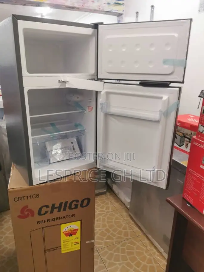 Chigo 85L Table Top Double Door Fridge