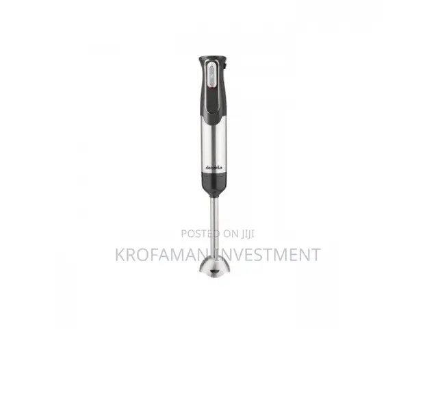 Decakila Kmjb024b Cordless Hand Blender Black Color 4 in 1