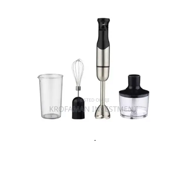Decakila Kmjb024b Cordless Hand Blender Black Color 4 in 1