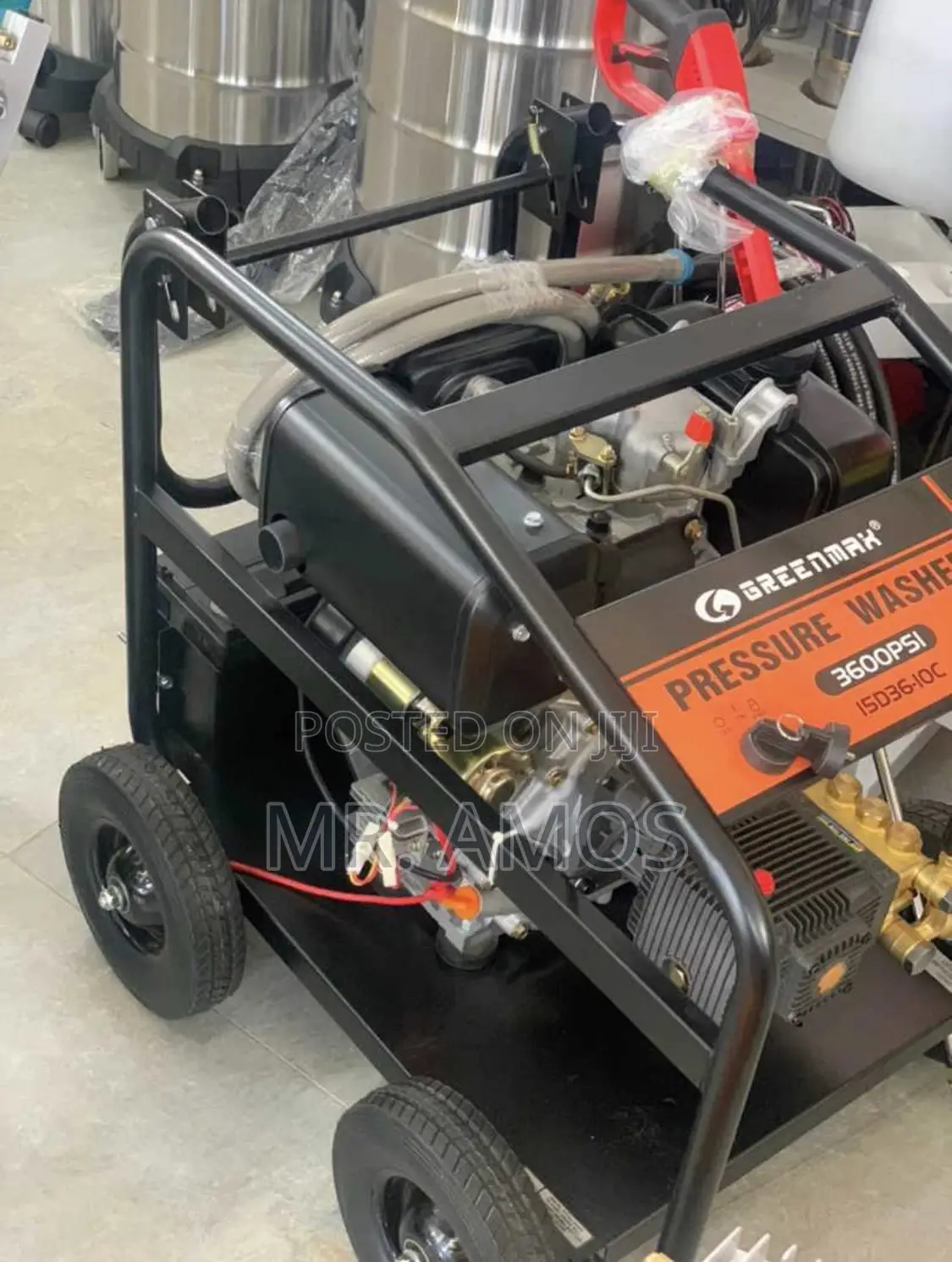 10hp Commercial Diesel Pressure Washer for Washing Bay / Cleaning