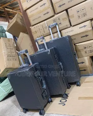-Engel- Dark Grey Luxury Designer Luggage   