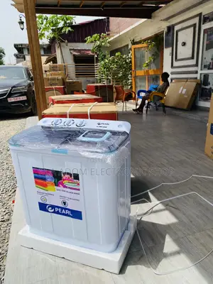 Durable Pearl Twin Tub Electric Washing Machine(White).