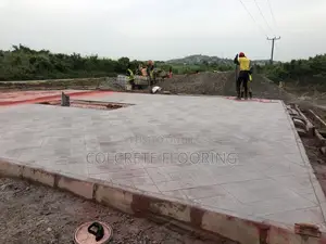 Pebble Wood Patterned Concrete