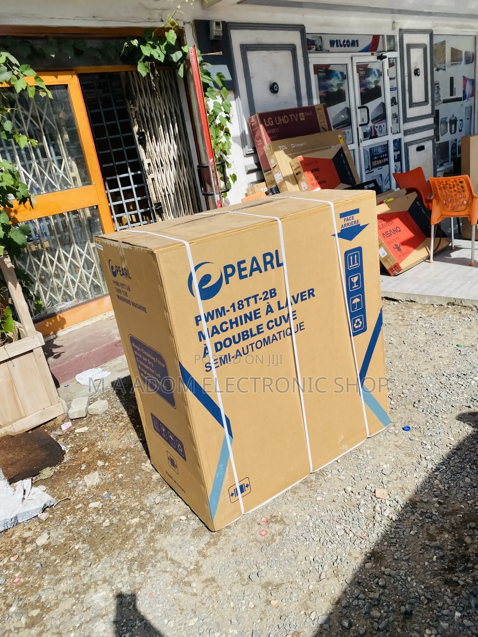 Quality Yet Affordable Pearl 18kg Top Load Washing Machine.