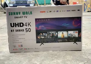 50” Sunnywalk Uhd Smart Android Voice-Control Led Tv 2025