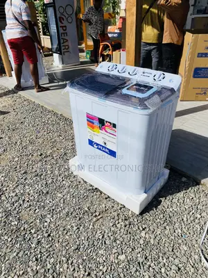 Classic Design Pearl 10kg Top Load Washing Machine.