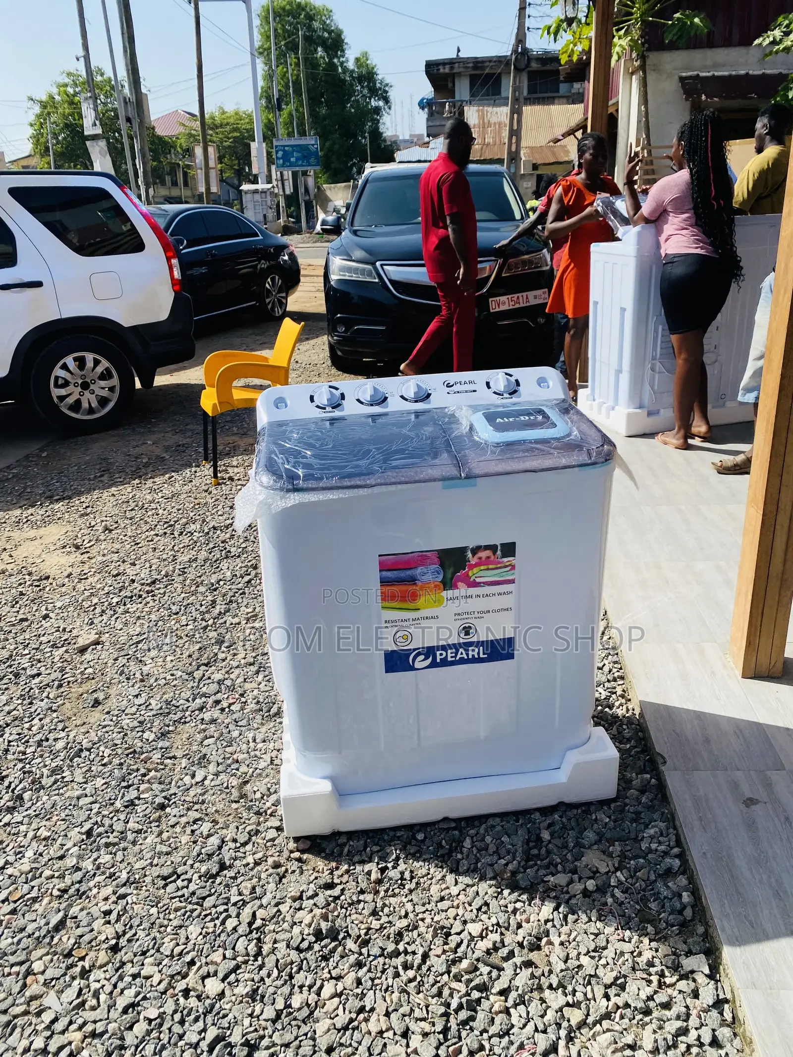 Energy Sufficient Pearl 10kg Twin Tub Washing Machine.