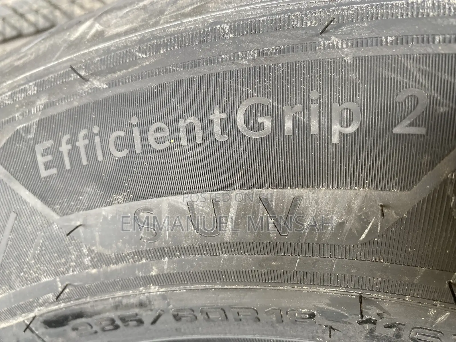 285/60r18 Goodyear Efficient Grip2