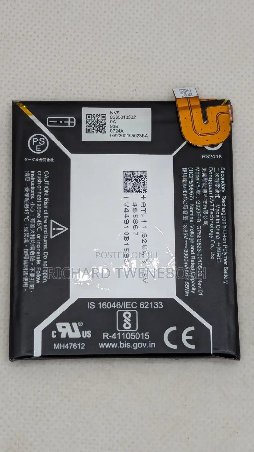 Google Pixel Batteries