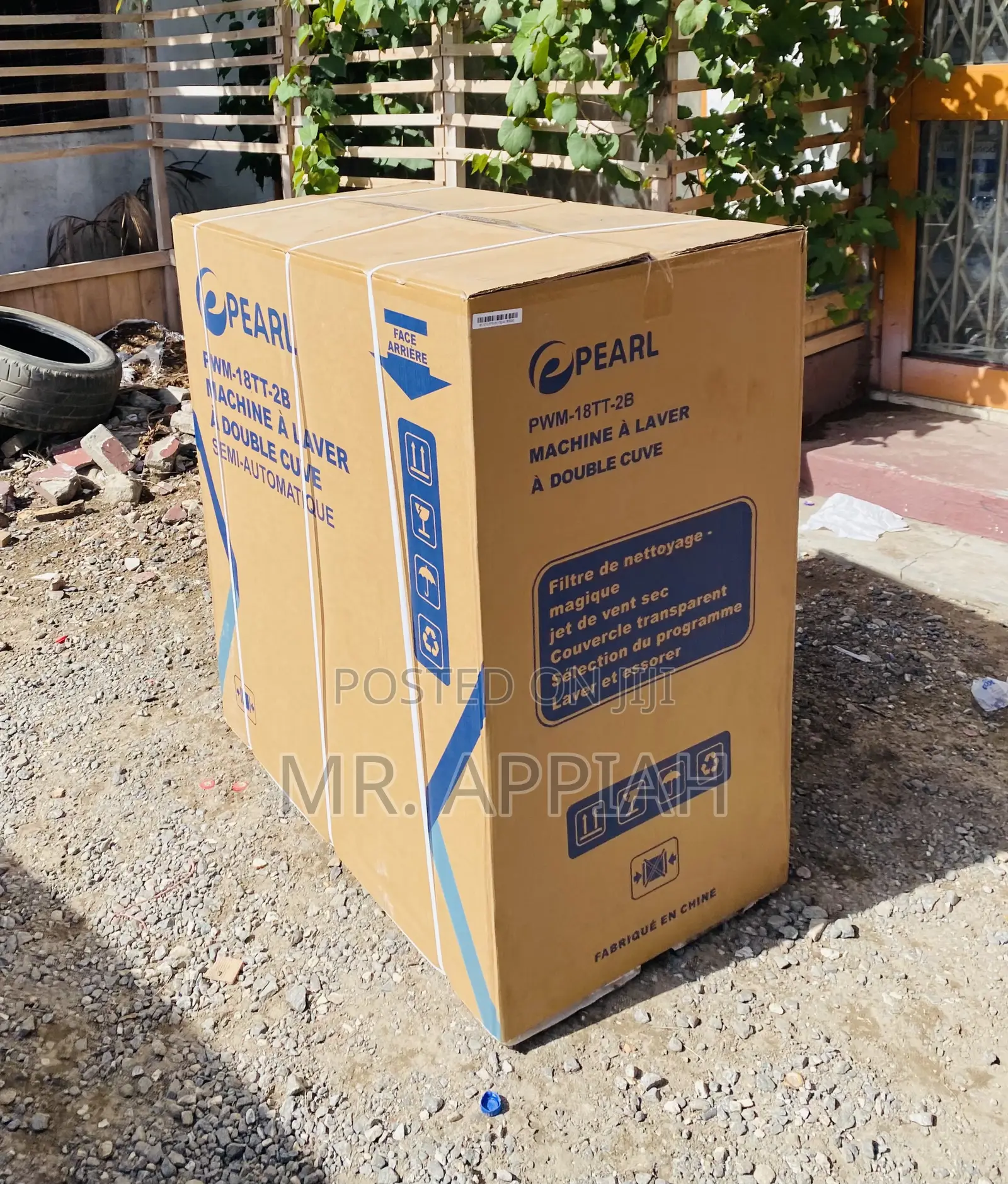Energy Sufficient Pearl 18kg Top Load Washing Machine.