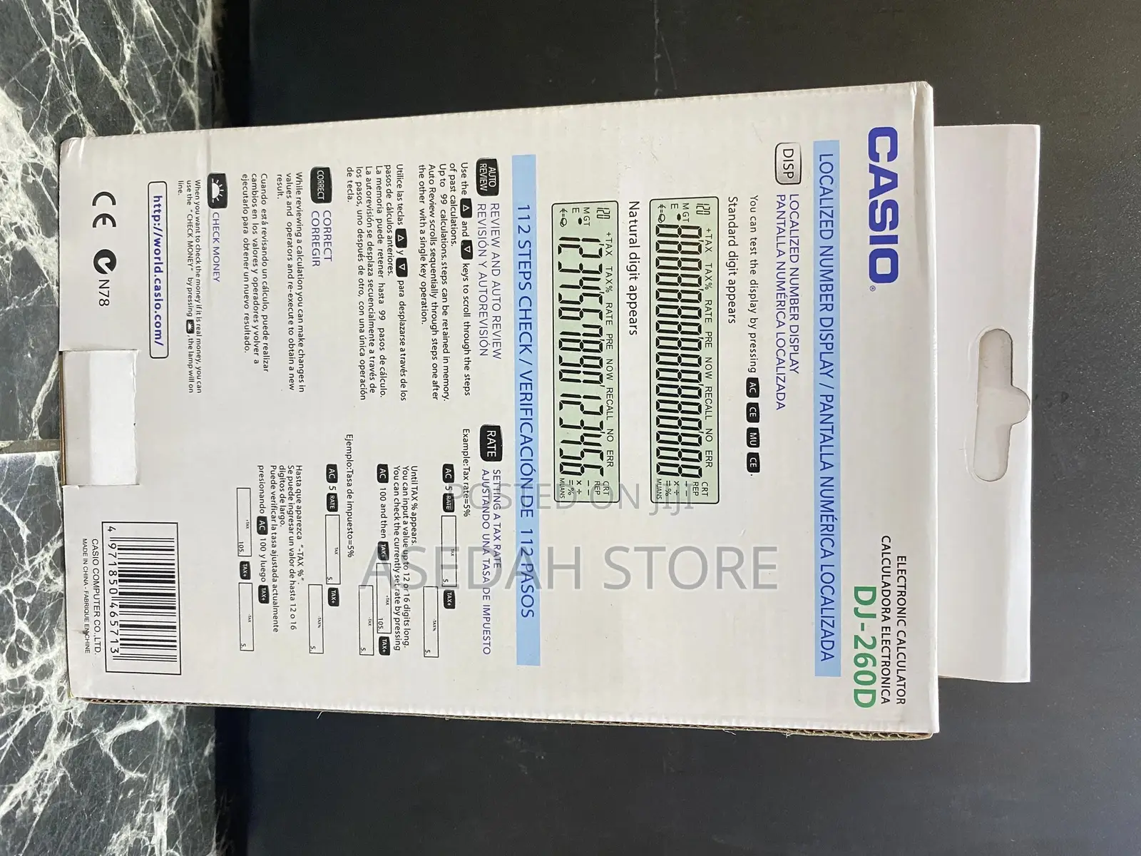 Commercial Calculator Casio 16 Digits