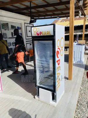 Fresh in Box Pearl PVC-316 Single Door Display Fridge.