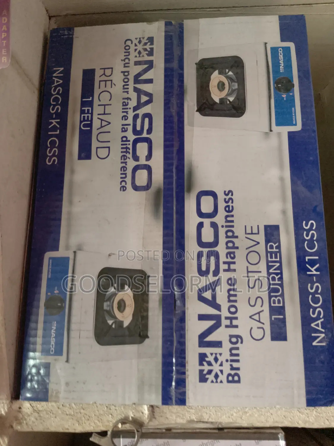 Nasco Gas Stove With One BURNER