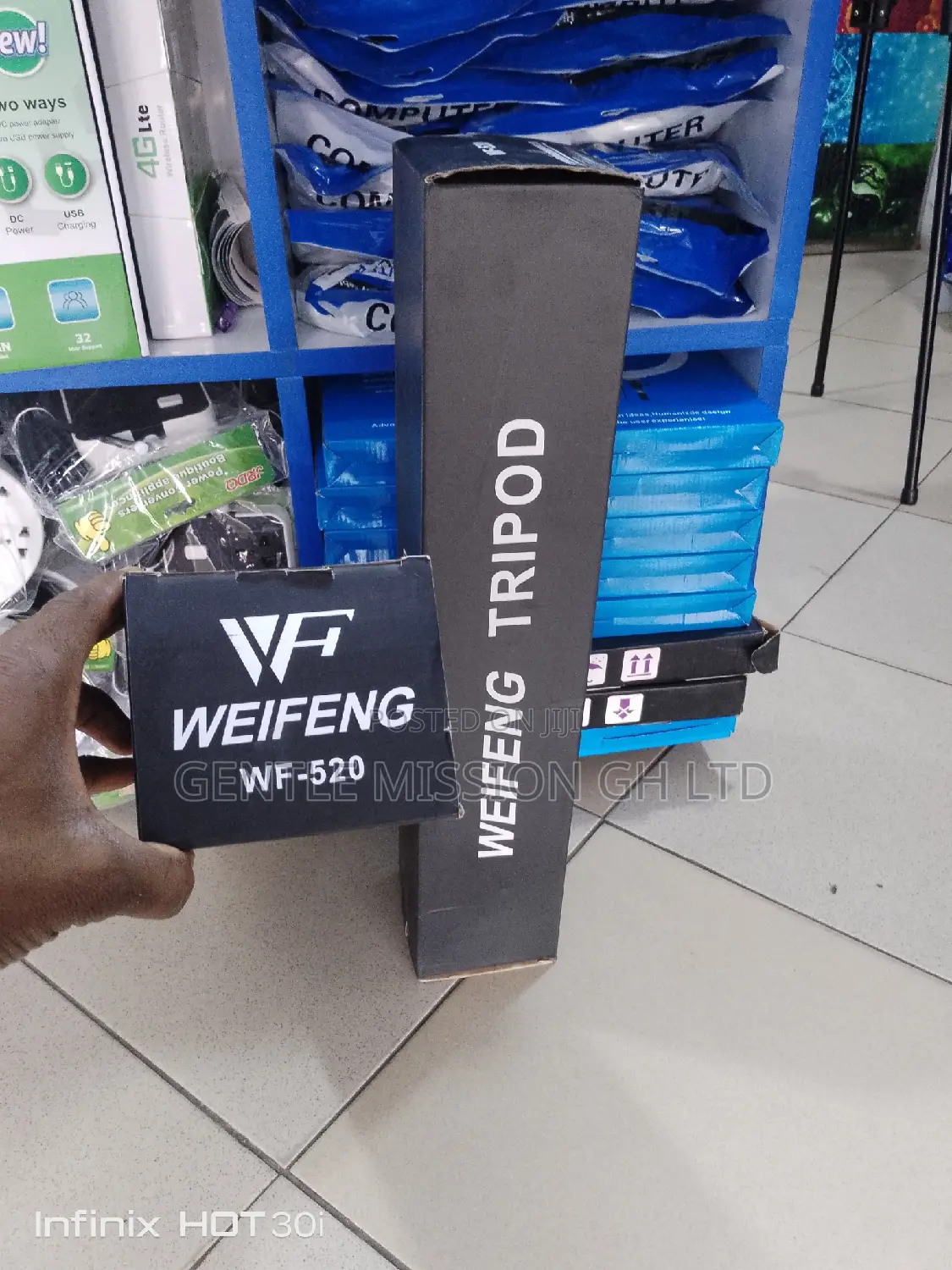 Video Tripod Stand for Camera Wf-520