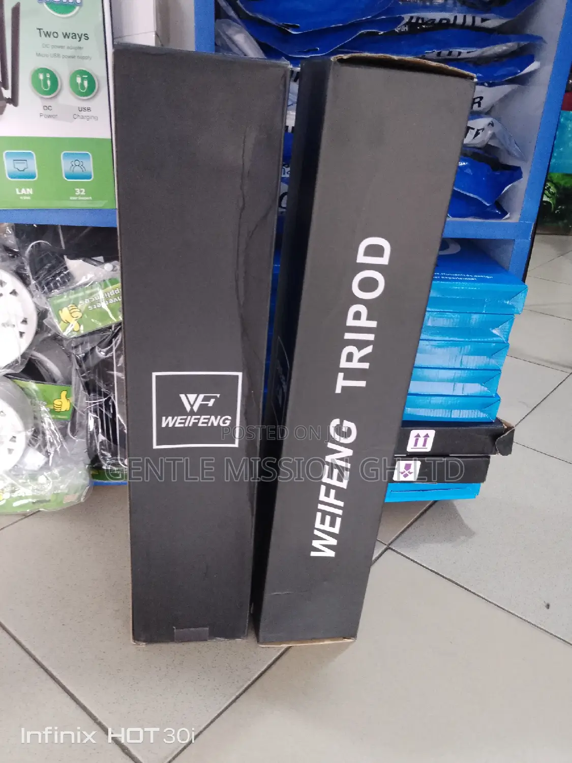 Video Tripod Stand for Camera Wf-520