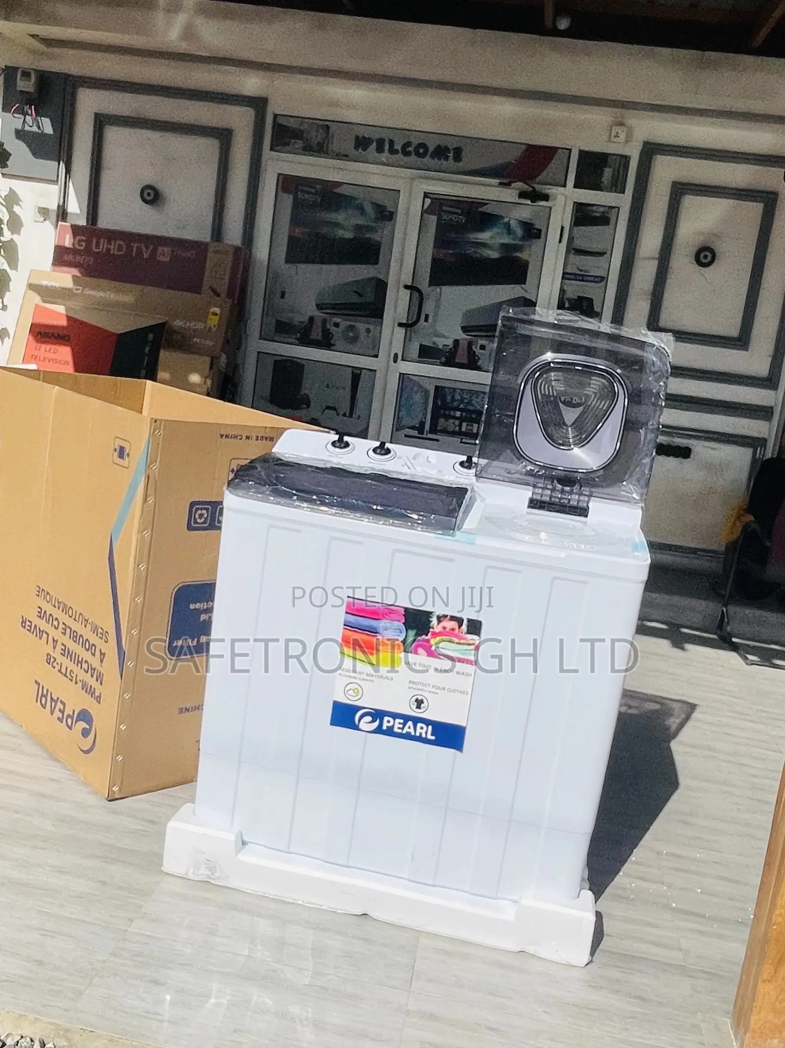 Semiautomatic Pearl Lasting 15kg Topload Washingmachine