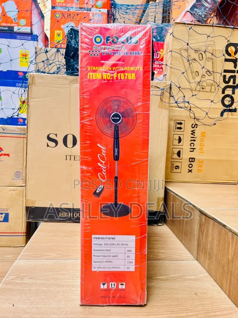 Focus Standing Fan