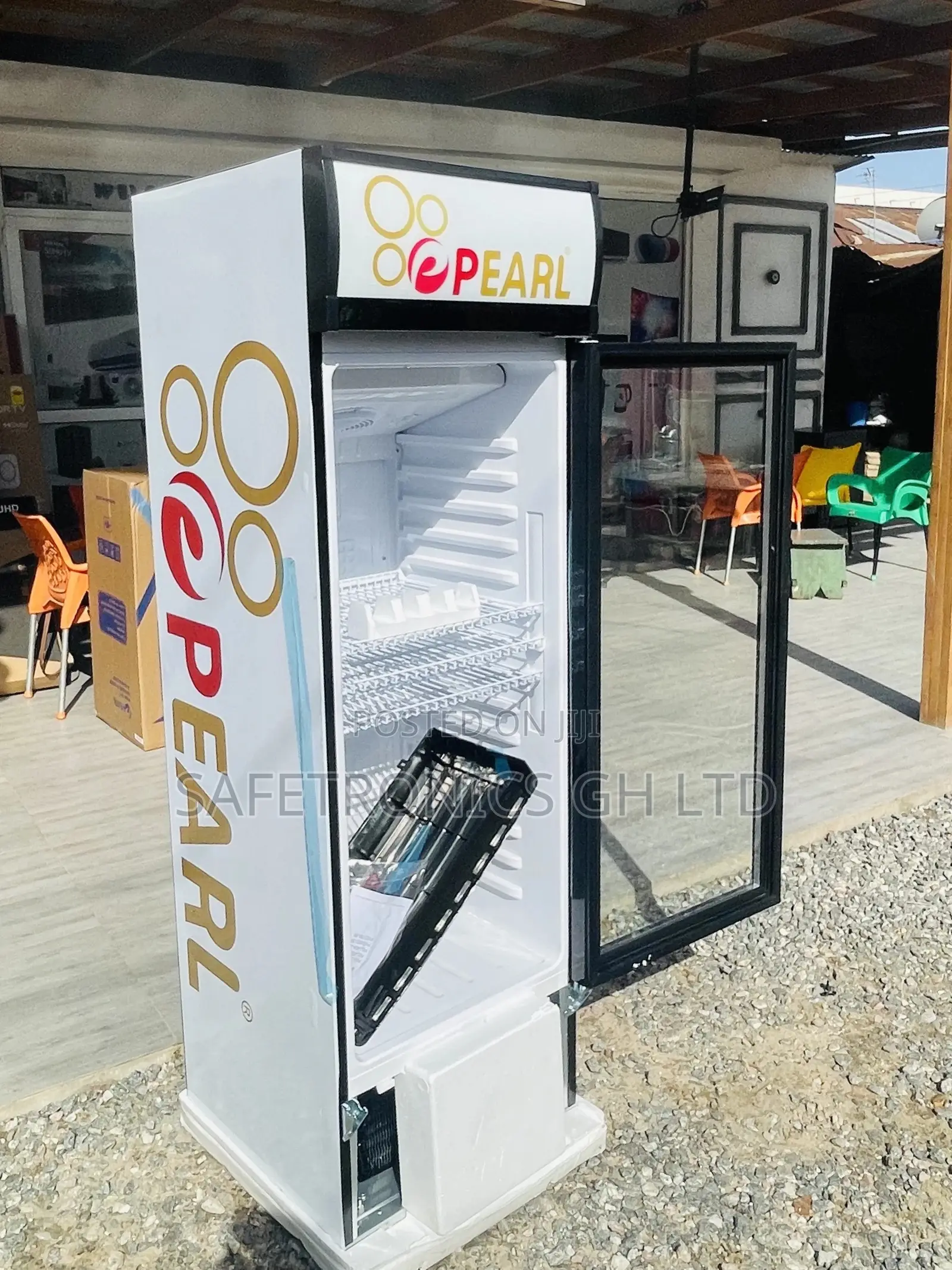 Display Pearl Electric PVC-316 Singledoor Glass Fridge