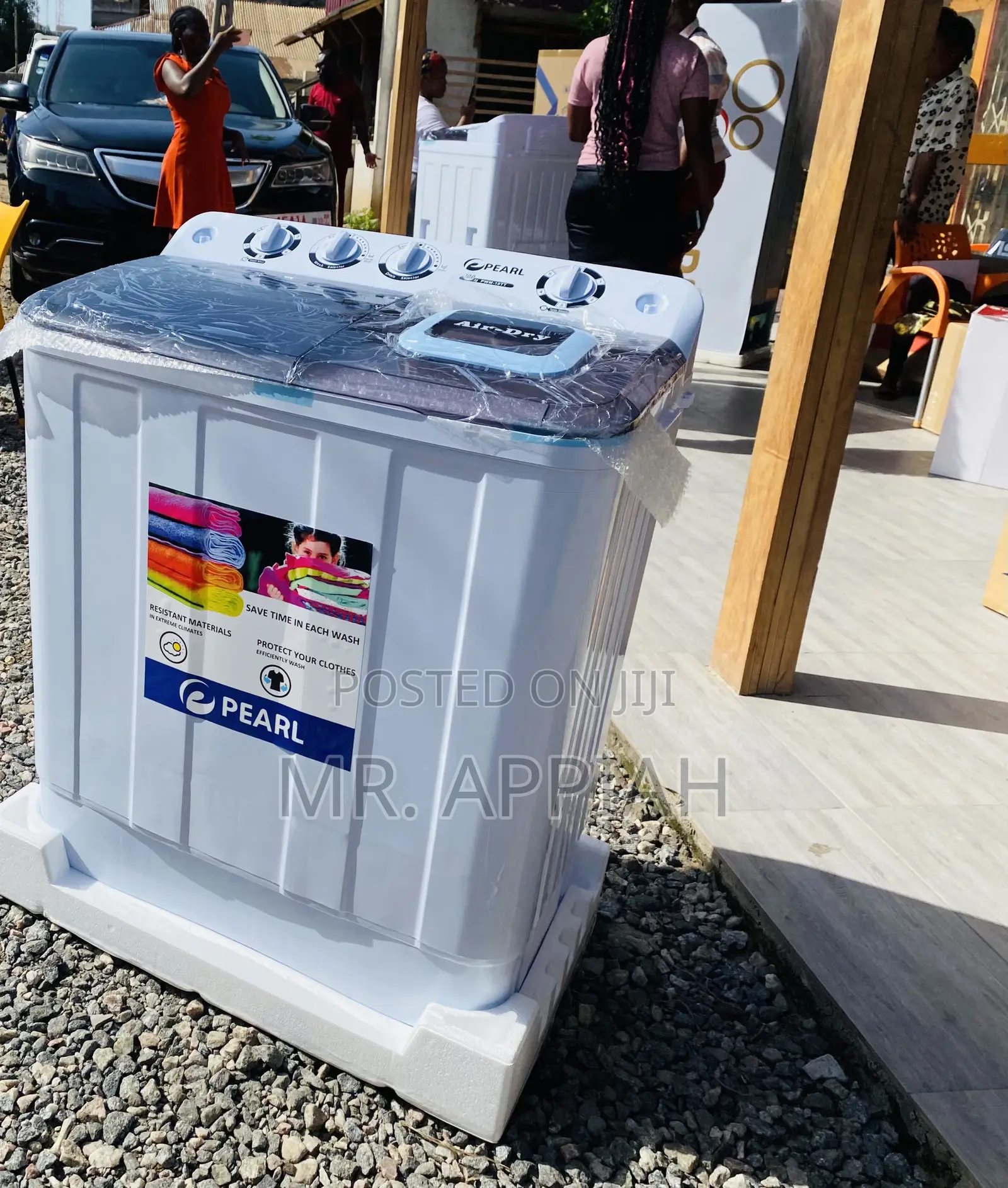 Nicely Designed Pearl 10kg Top Load Washing Machine.