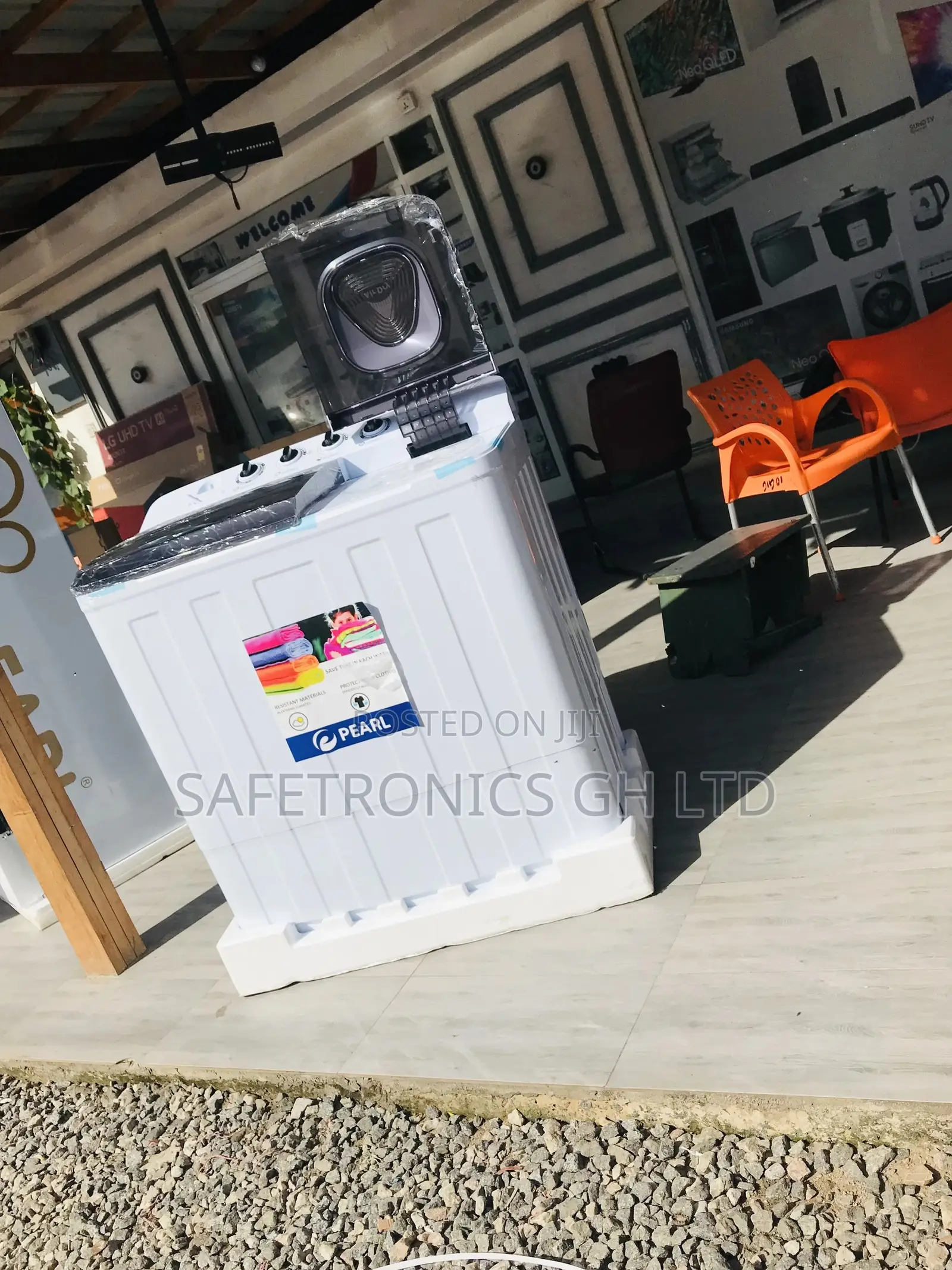 Twintub Pearl Semiautomatic 18kg Topload Washingmachine