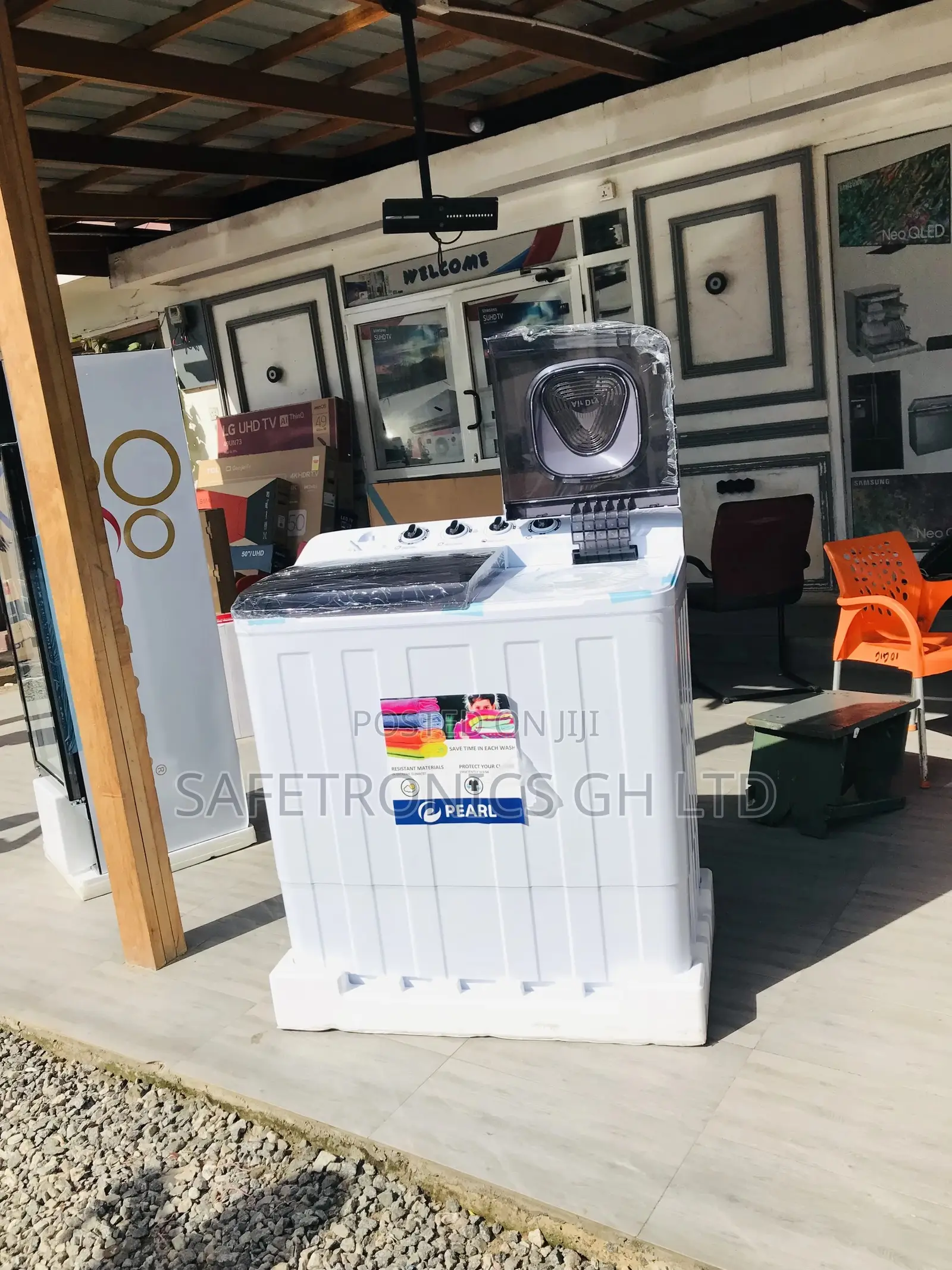 Topload Semiautomatic Pearl 18kg Electric Airconditioner