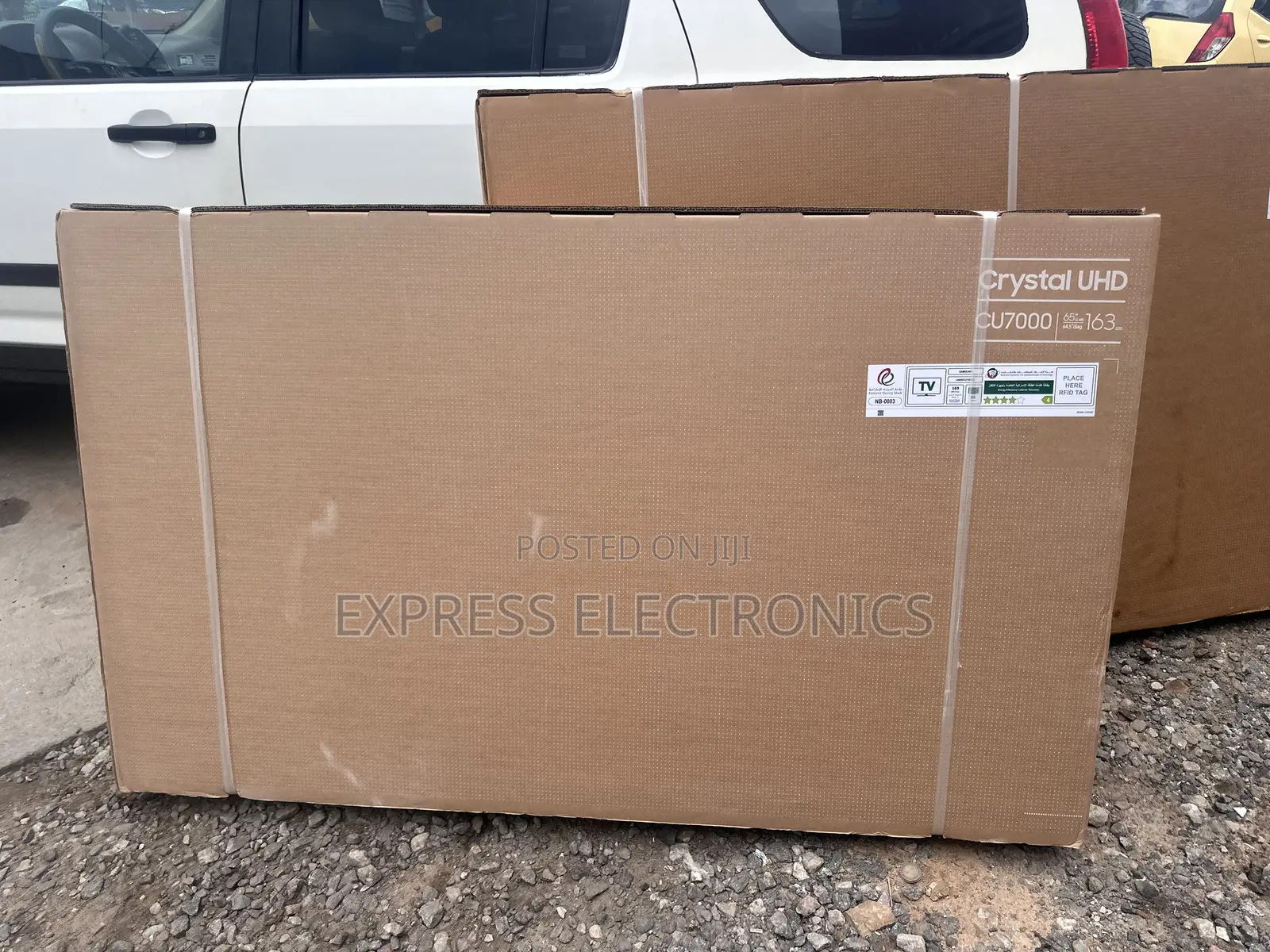 65”Cu7000 UHD Smart Glossy LED Slim Screen